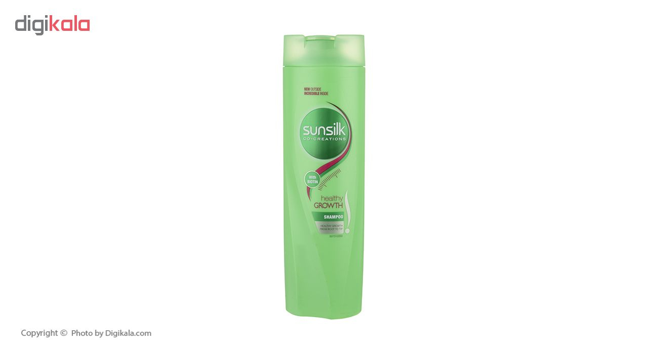 شامپو مو سان سیلک مدل Healthy Growth مقدار 350 میلی لیتر