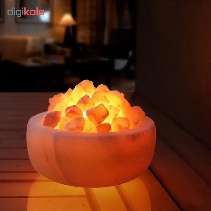 چراغ خواب سنگ نمک کد SimCmid13