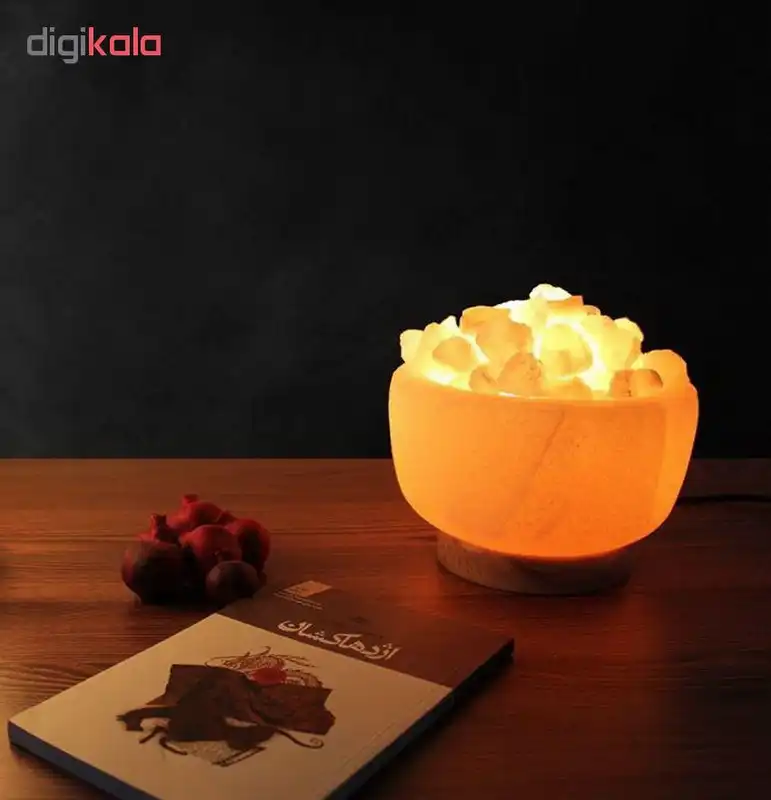 چراغ خواب سنگ نمک کد SimCmid13