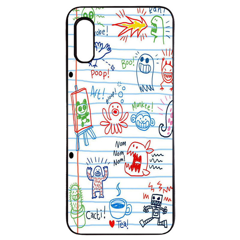 کاور طرح نقاشی کد 43168 مناسب برای گوشی موبایل سامسونگ galaxy a50