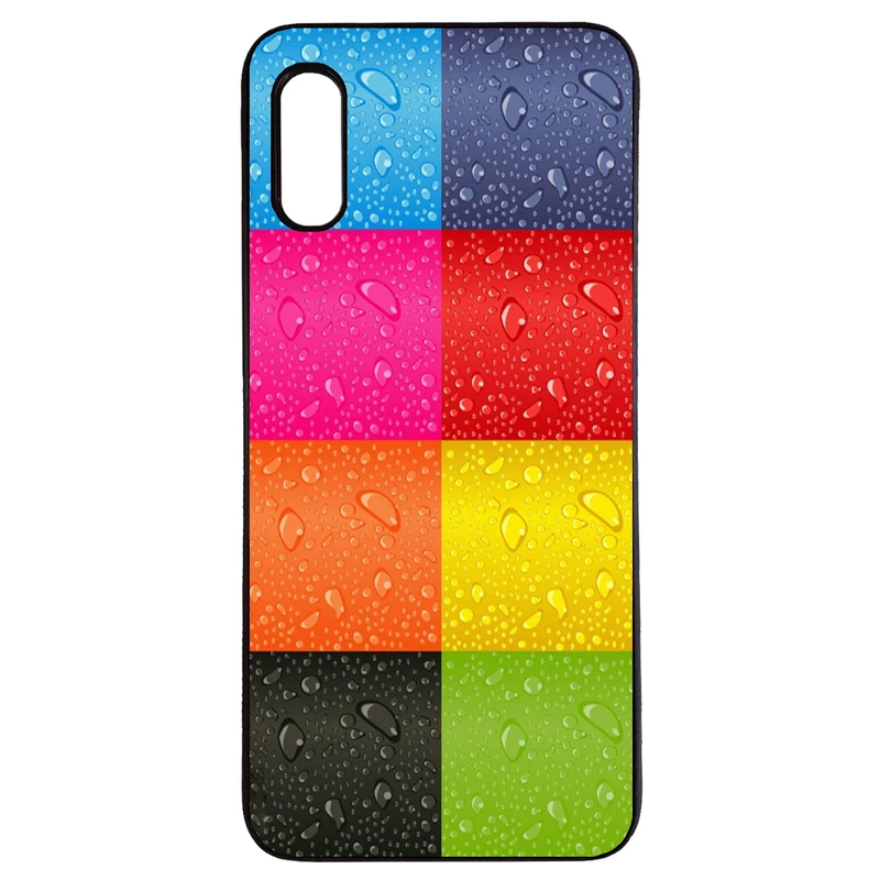 کاور طرح رنگارنگ کد 43168 مناسب برای گوشی موبایل سامسونگ galaxy a50