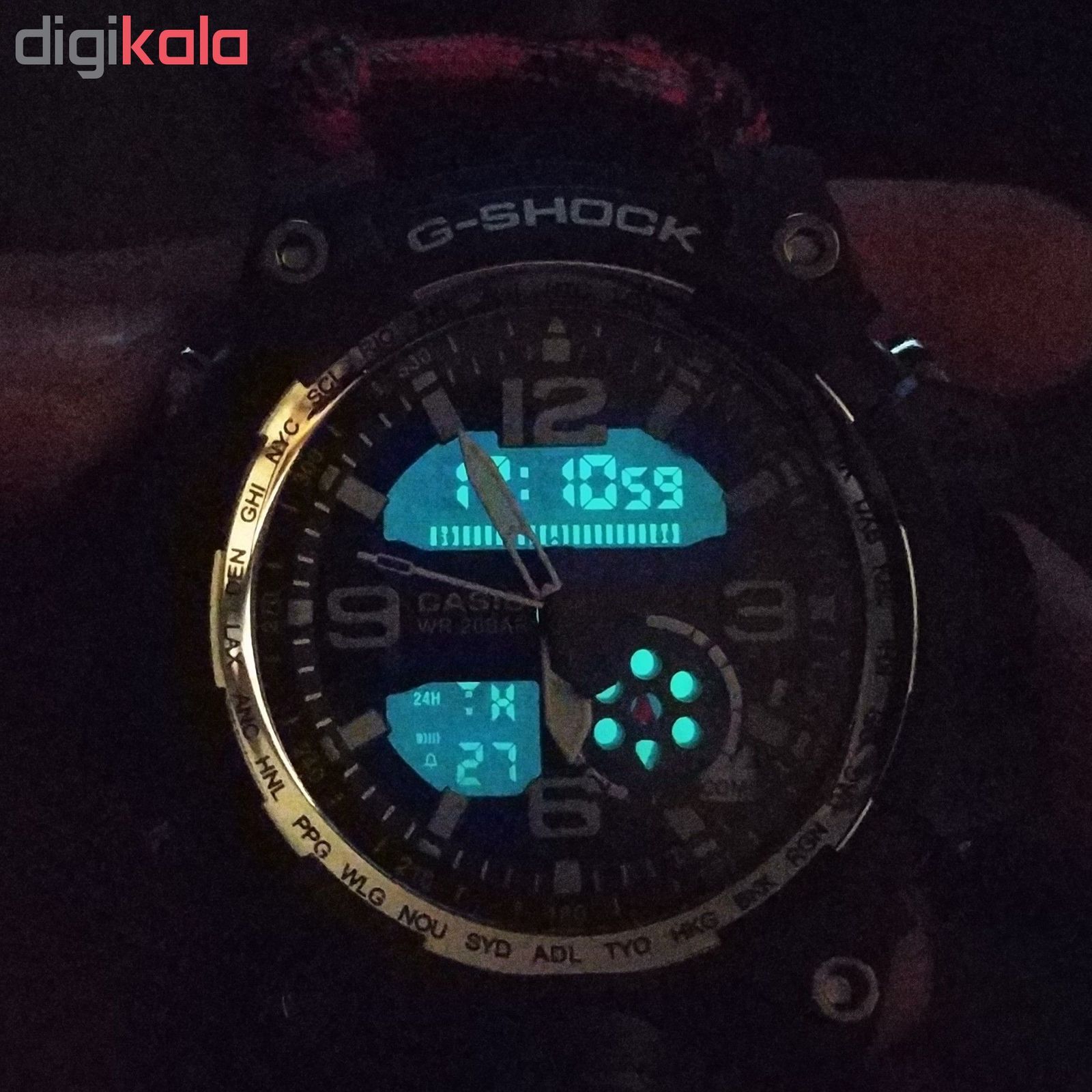 ساعت مچی دیجیتال مردانه مدل G-Sh-Xak-01