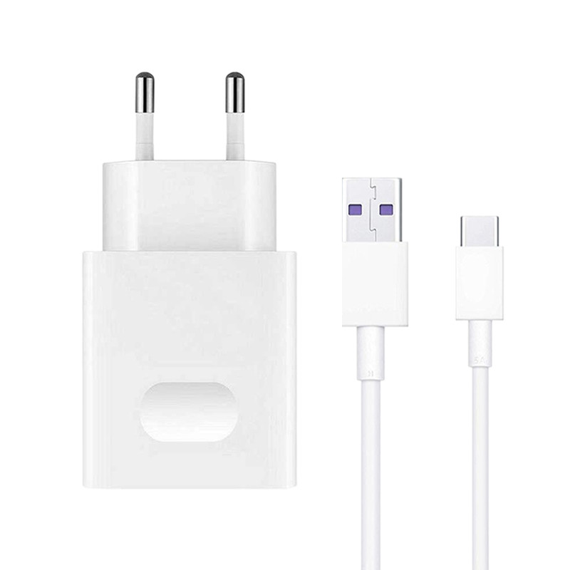 شارژر دیواری مدل HW005 به همراه کابل تبدیل USB-C