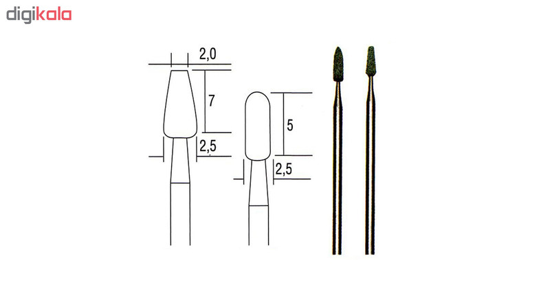 مجموعه 2 عددی دیسک سنگ زنی پروکسون کد 28270