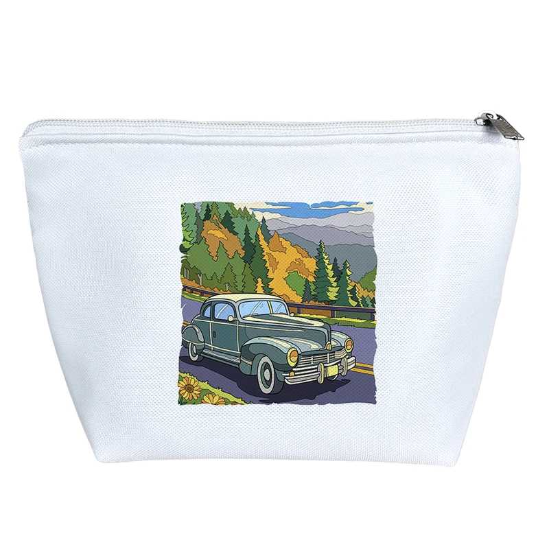 کیف لوازم آرایش دخترانه خندالو مدل ماشین کلاسیک کد 5640