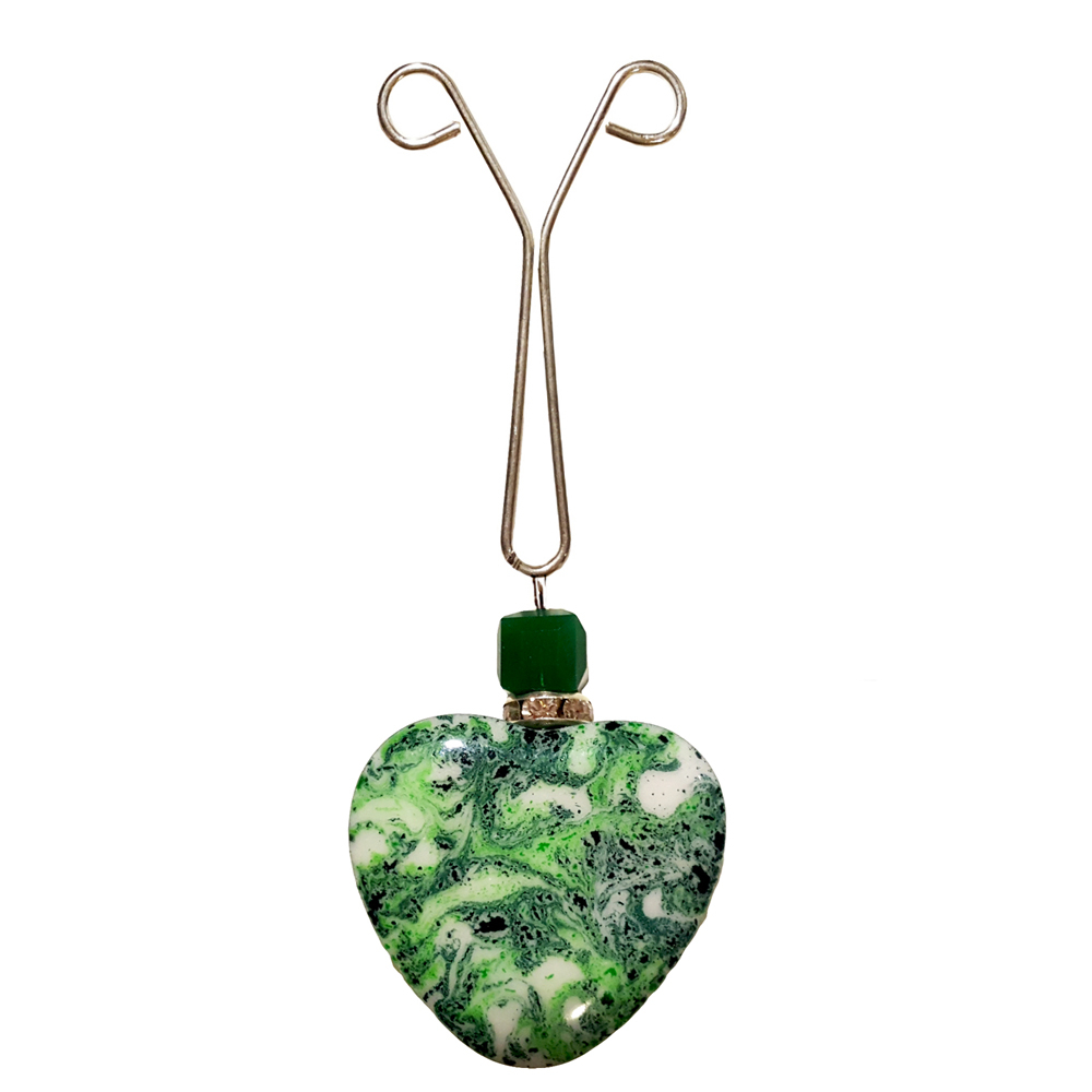 گیره روسری طرح قلب کد  SC 344