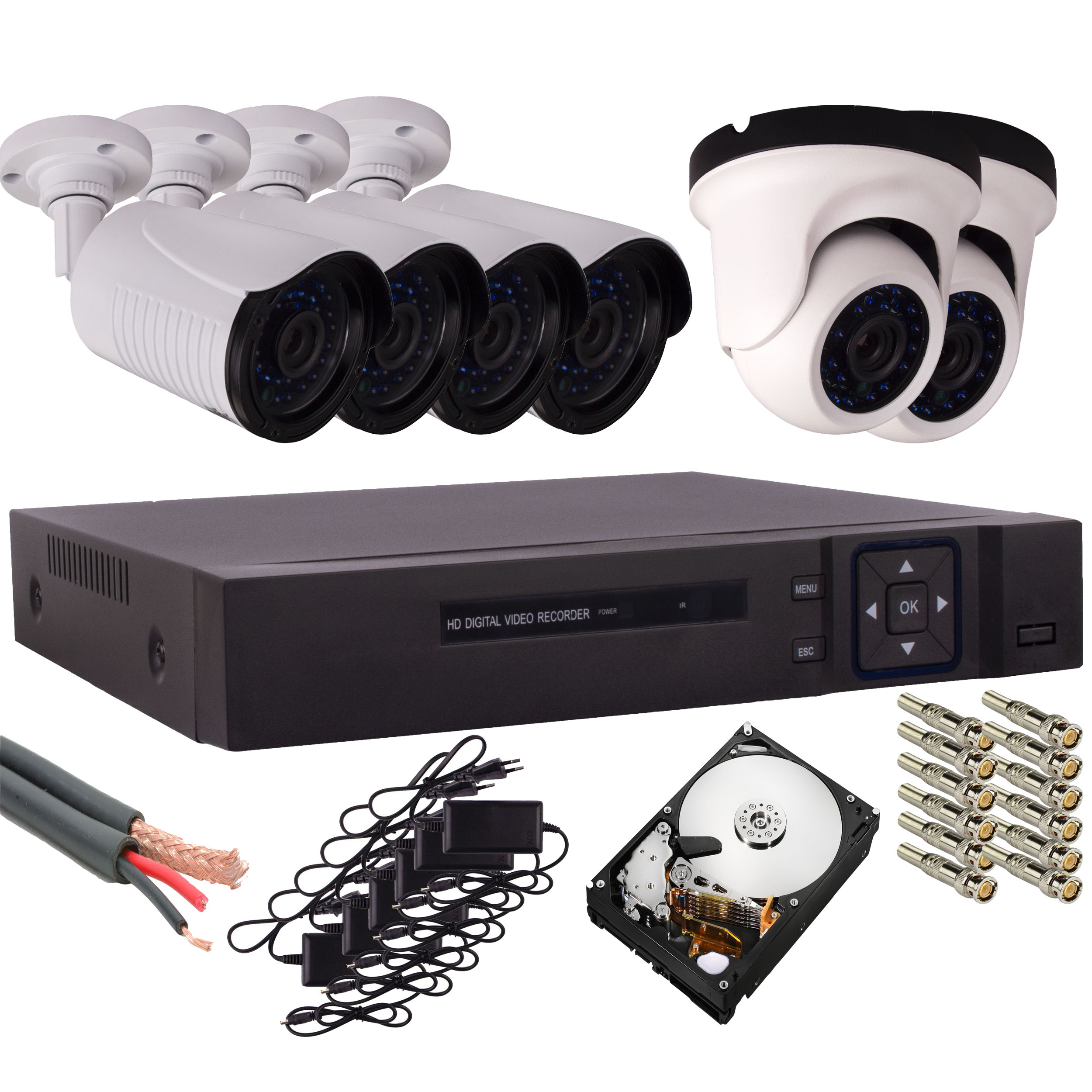سیستم امنیتی آنالوگ مدل AH2-HDD-901-2-925-4