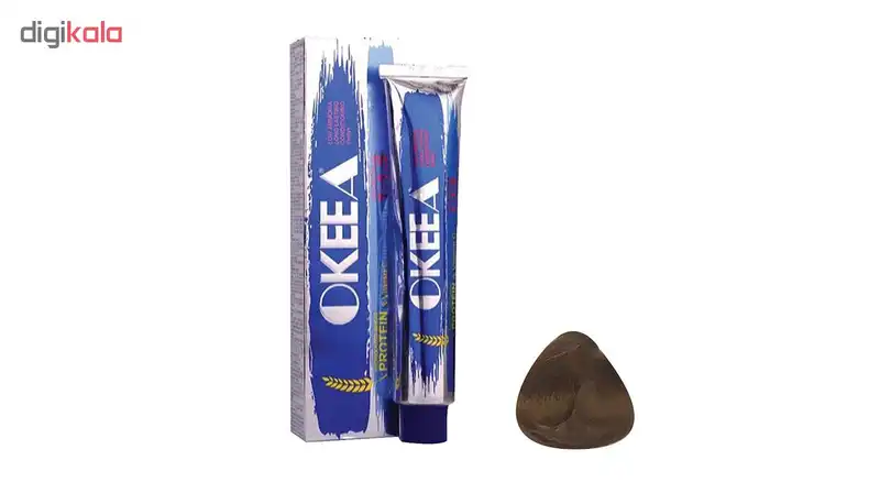 رنگ مو اکیا سری Copper شماره 6.7 حجم 100 میلی لیتر رنگ بلوند مسی تیره