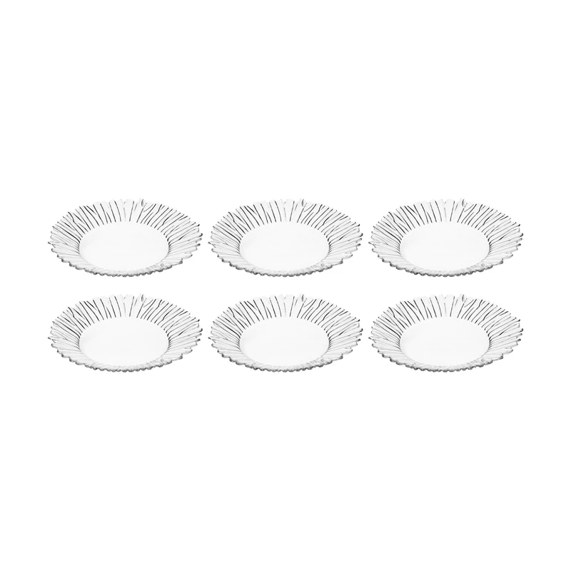 بشقاب خورشت خوری بلور کاوه سری بیوتی مدل DP1194GCL بسته 6 عددی