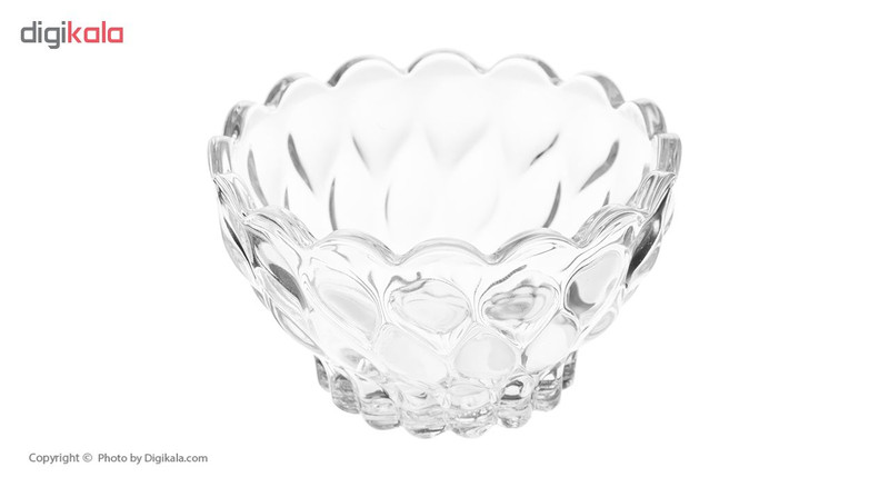 پیاله شیشه و بلور اصفهان سری فلورانس کد 923 بسته 6 عددی