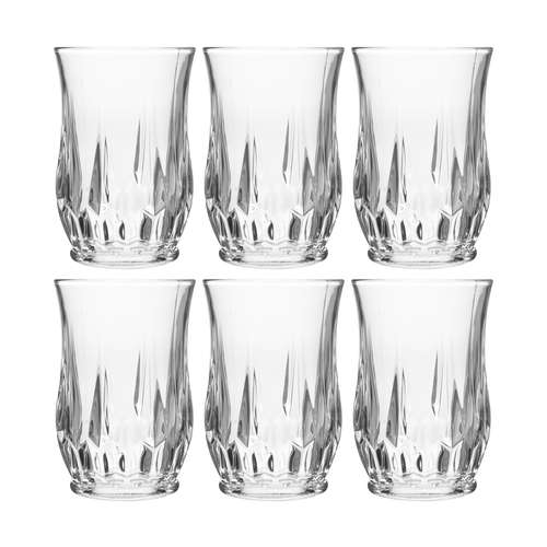 لیوان شیشه و بلور اصفهان سری امپراطور کد 339 بسته 6 عددی