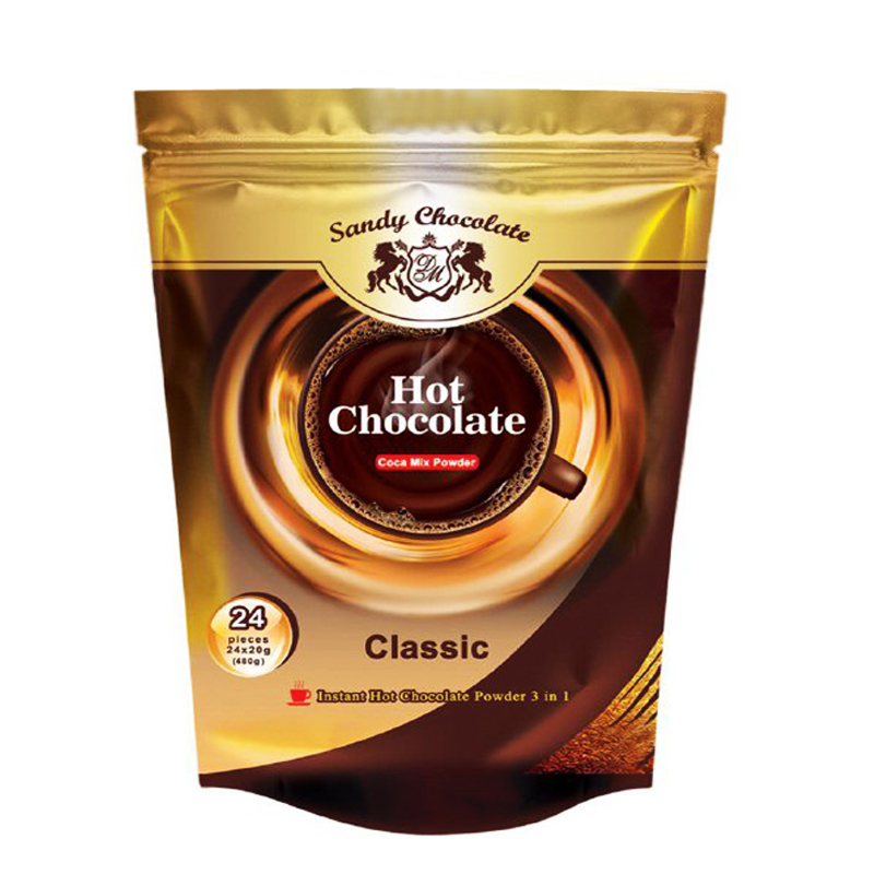 هات چاکلت سندی مدل Classic بسته 24 عددی 