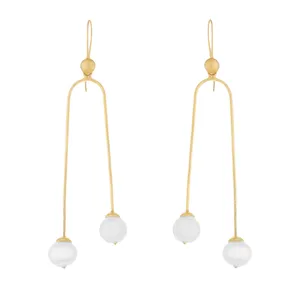 گوشواره طلا 18 عیار زنانه کد 402