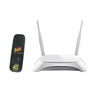 مودم 4G جز مدل W02 به همراه روتر تی پی- لینک TL-MR3420