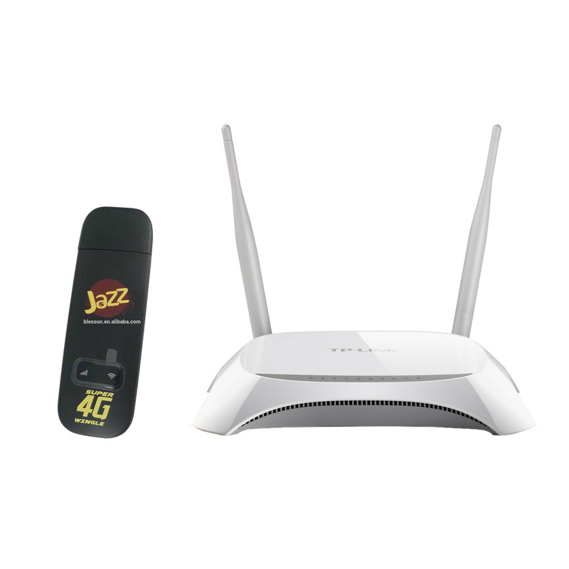 مودم 4G جز مدل W02 به همراه روتر تی پی- لینک TL-MR3420
