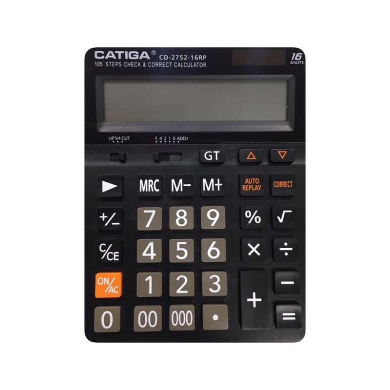 ماشین حساب کاتیگا مدل cd_2752_16rp ماشین حساب کاتیگا مدل cd_2752_16rp
