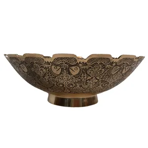 میوه خوری قلمزنی مدل گلریز کد 1