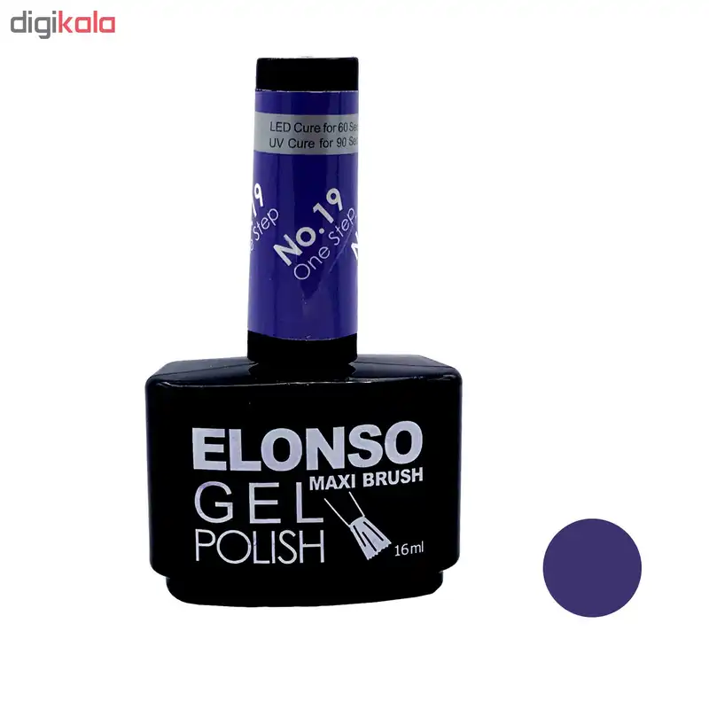 لاک ژل ناخن الونسو شماره 19