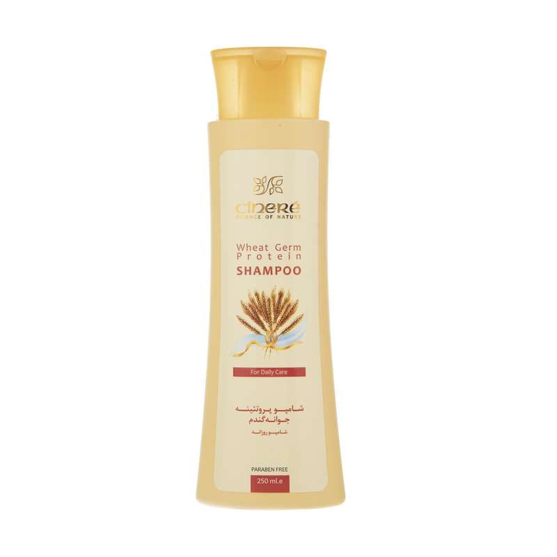 شامپو مو سینره مدل Wheat Germ مناسب انواع مو حجم 250 میلی لیتر