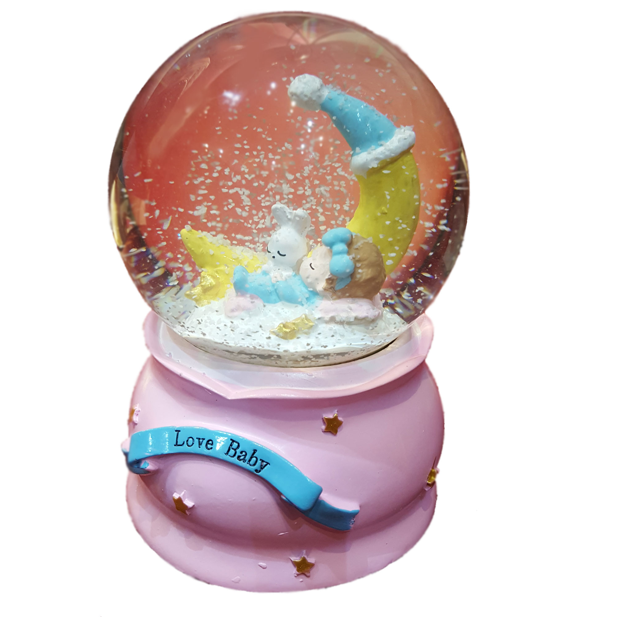 گوی موزیکال طرح ماه سوار کد t17000