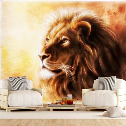 پوستر دیواری سه بعدی طرح شیر کد ARTS8