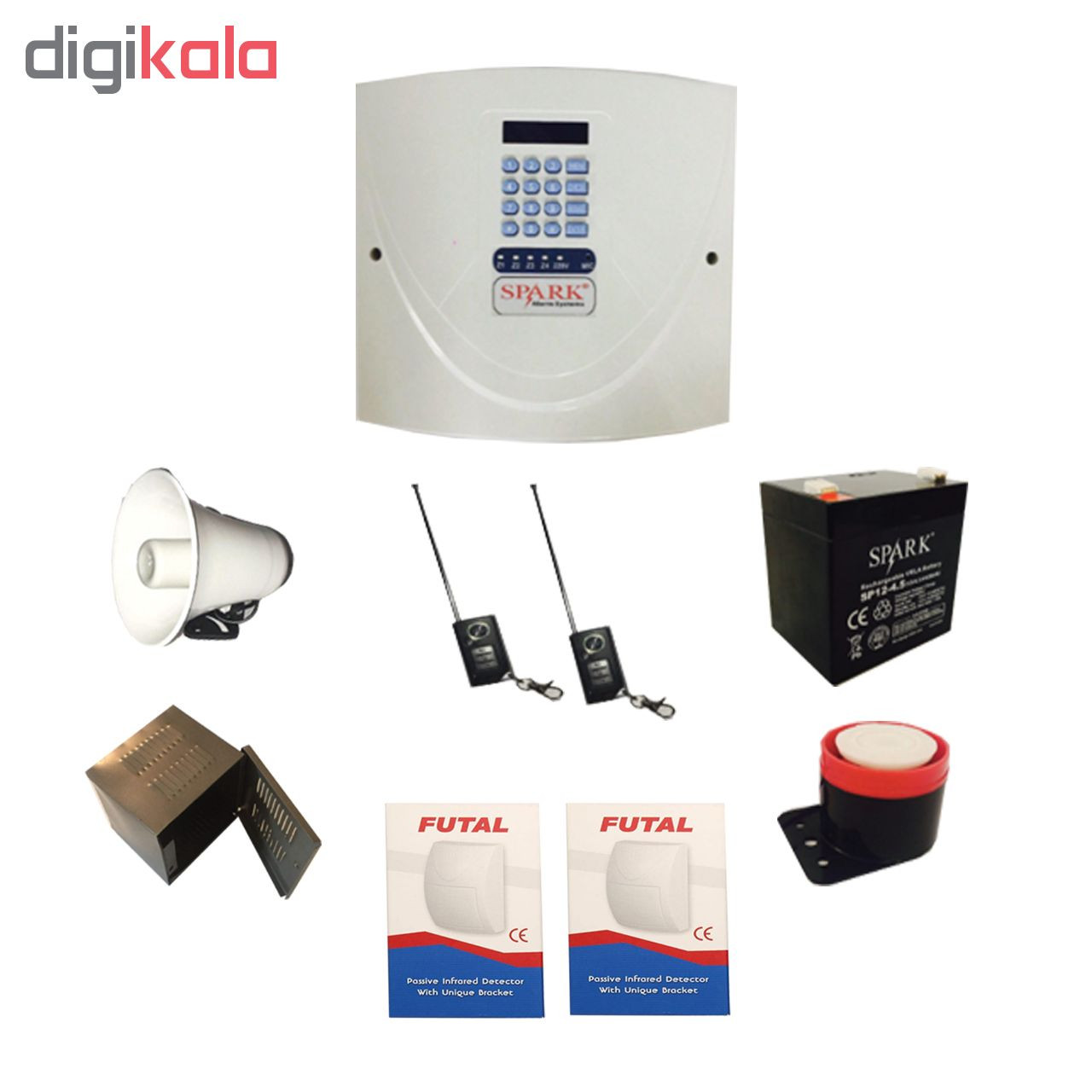 دزدگیر اماکن اسپارک مدل SP409