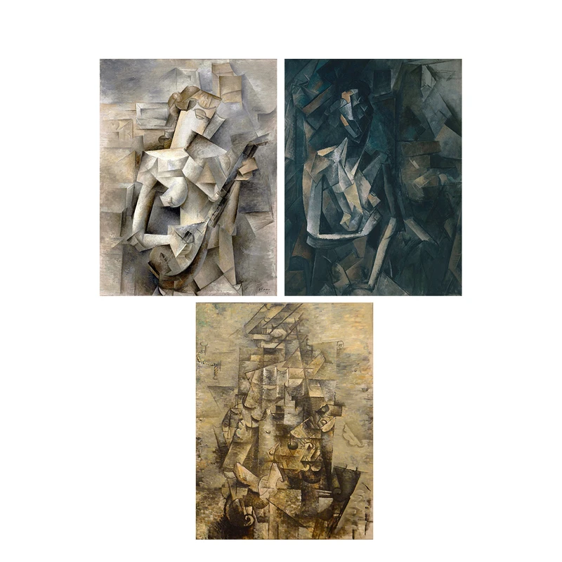 تابلو شاسی سری پابلو پیکاسو کد 3130 مجموعه 3 عددی