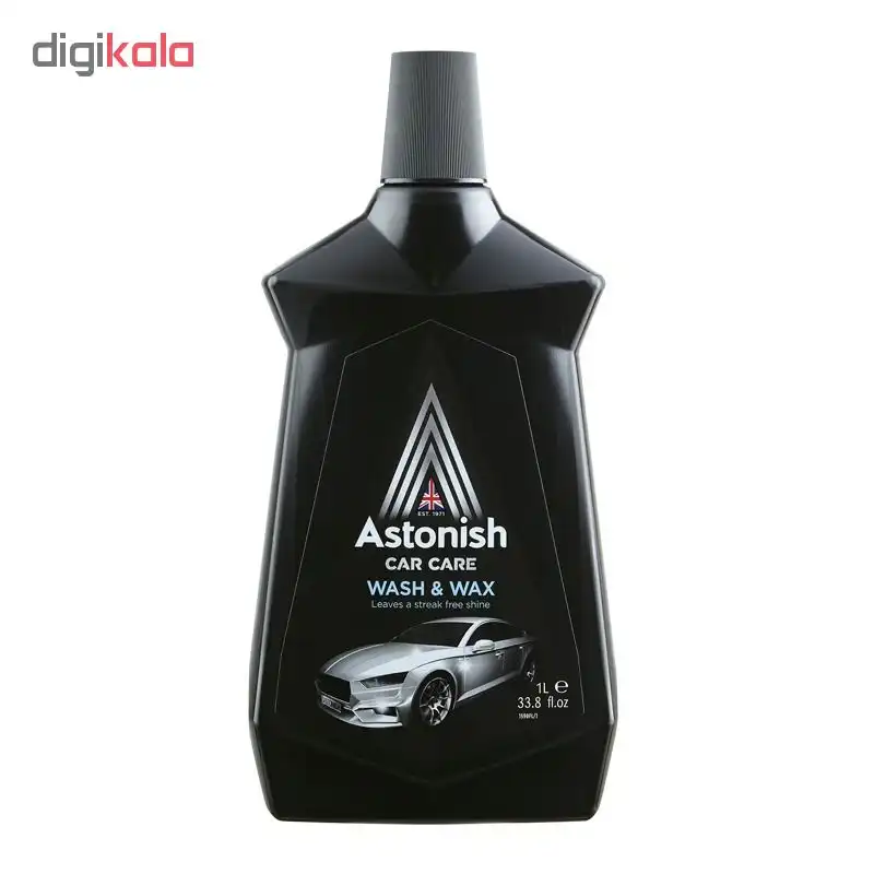 مایع تمیز کننده و واکس بدنه خودرو استونیش مدل پریمیوم حجم 1000 لیتر
