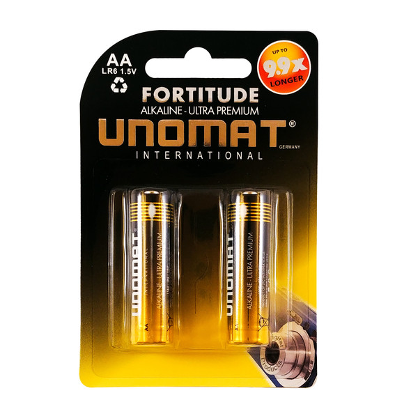 باتری قلمی یونومات مدل Ultra Premium بسته ۲ عددی