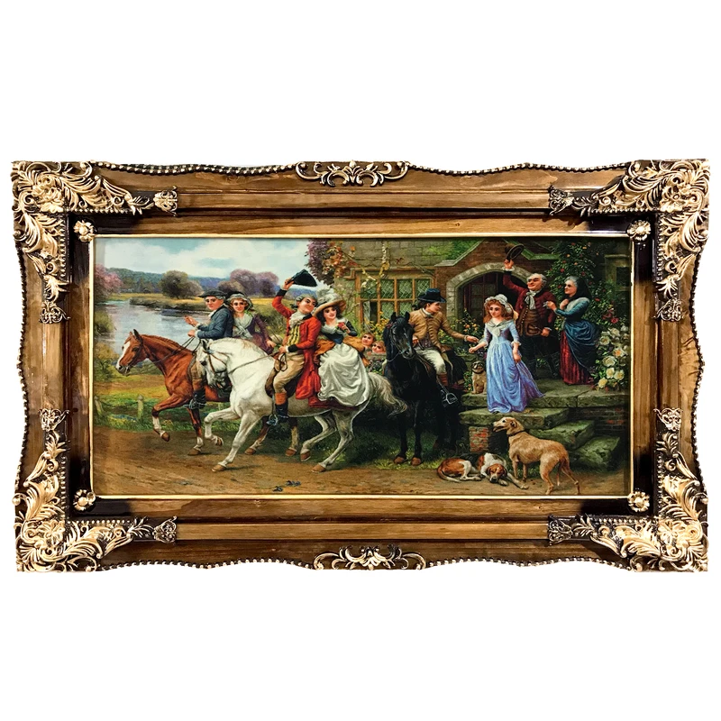 عکس شماره 2 : تابلو فرش ماشینی طرح بدرقه کد ۷۰۵۸