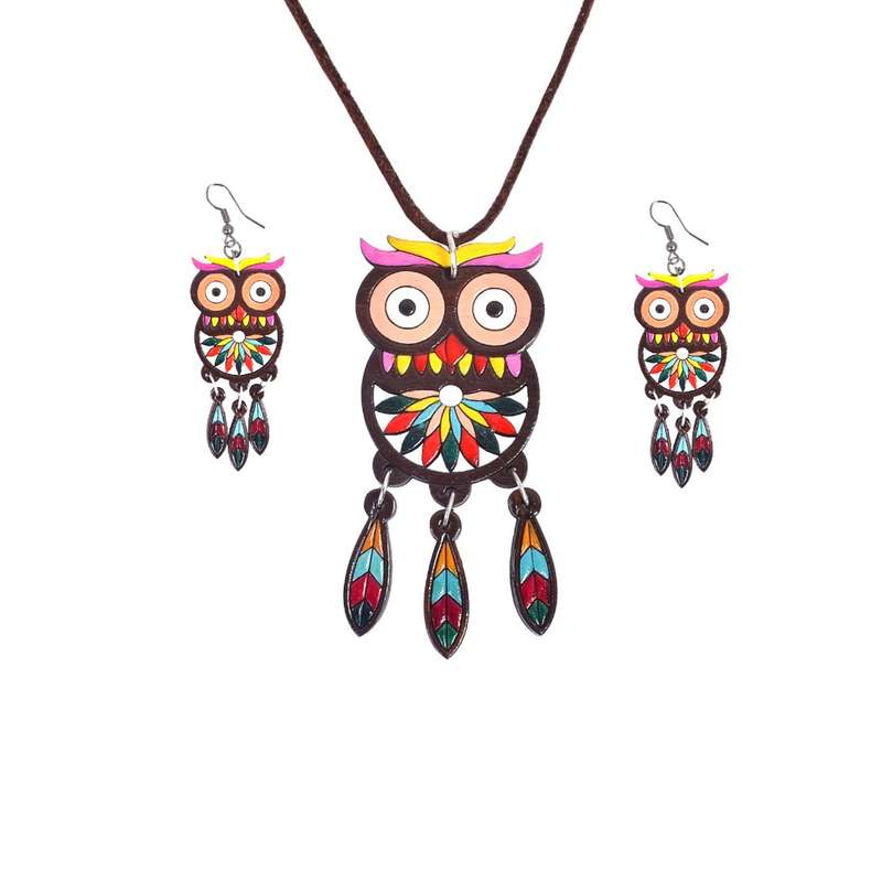 نیم ست زنانه طرح جغد کد 12 نیم ست زنانه طرح جغد کد 12