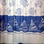 پرده حمام فرش مریم مدل Boat - سایز 200 × 180 سانتی متر