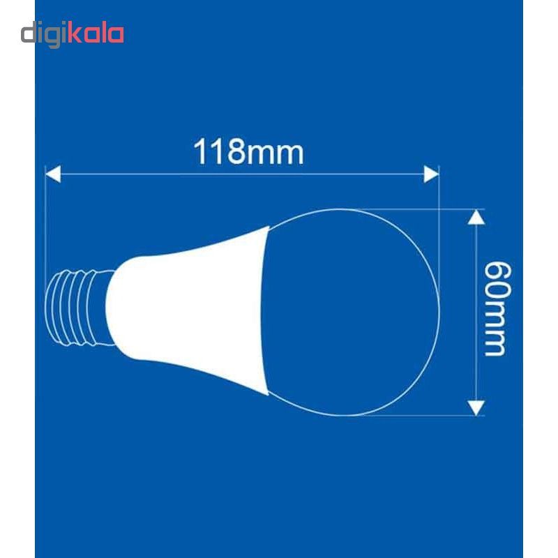 لامپ ال ای دی 12 وات مدل GOL-001 پایه E27