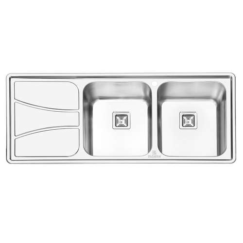 سینک ظرفشویی پرنیان استیل کد Ps 1212 توکار