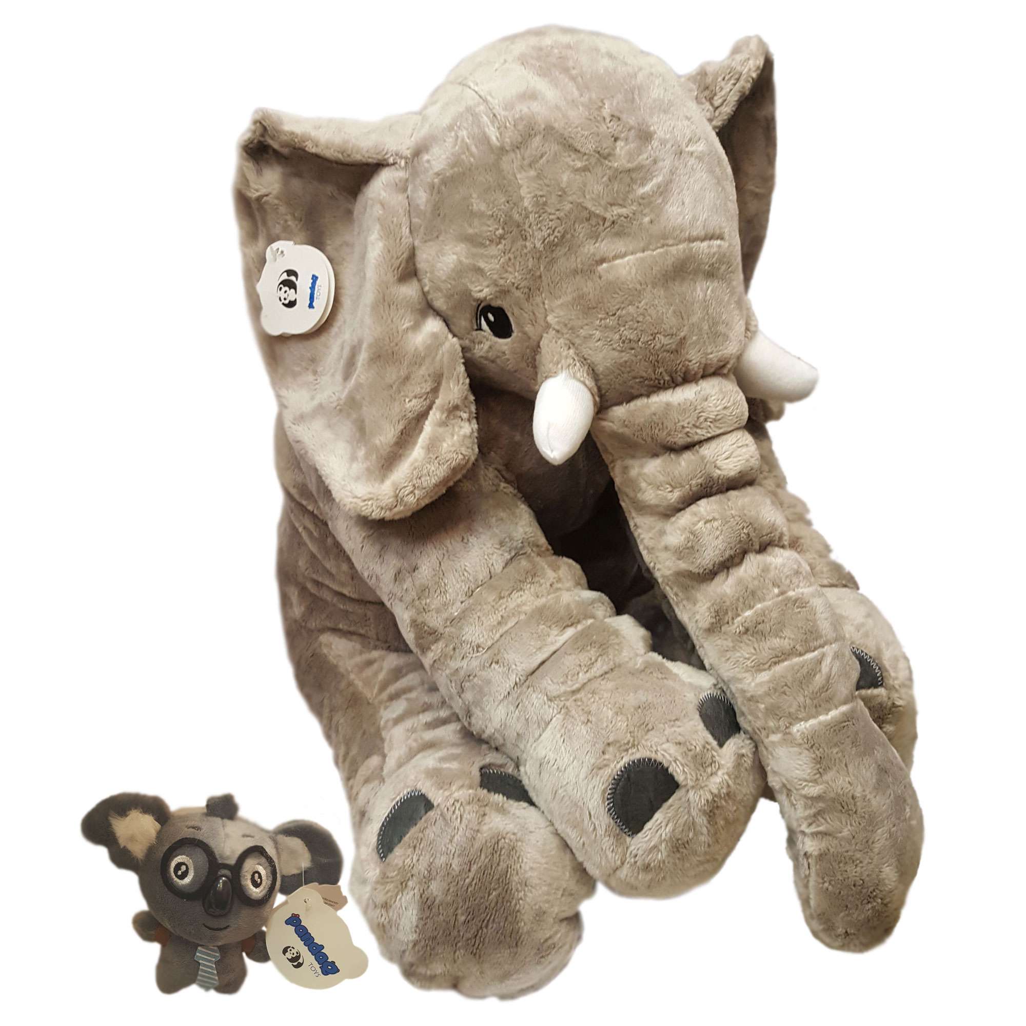 عروسک پانداکیو طرح فیل مجموعه 2 عددی