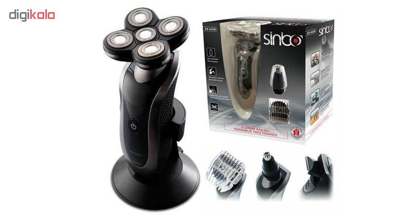 ست ماشین اصلاح موی صورت و سر سینبو مدل SS4028 ست ماشین اصلاح موی صورت و سر سینبو مدل SS4028