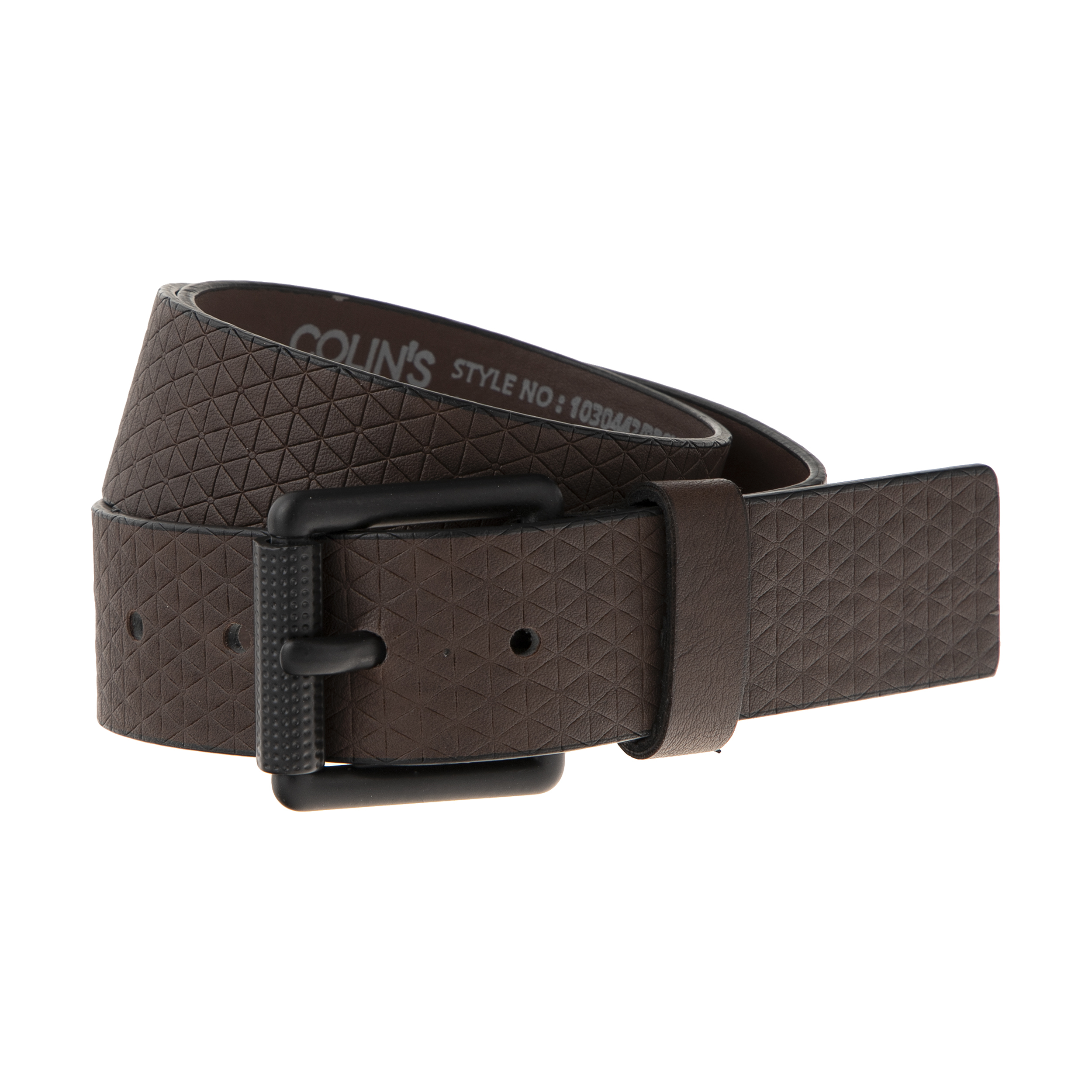 کمربند مردانه کالینز مدل CL1030442-BROWN