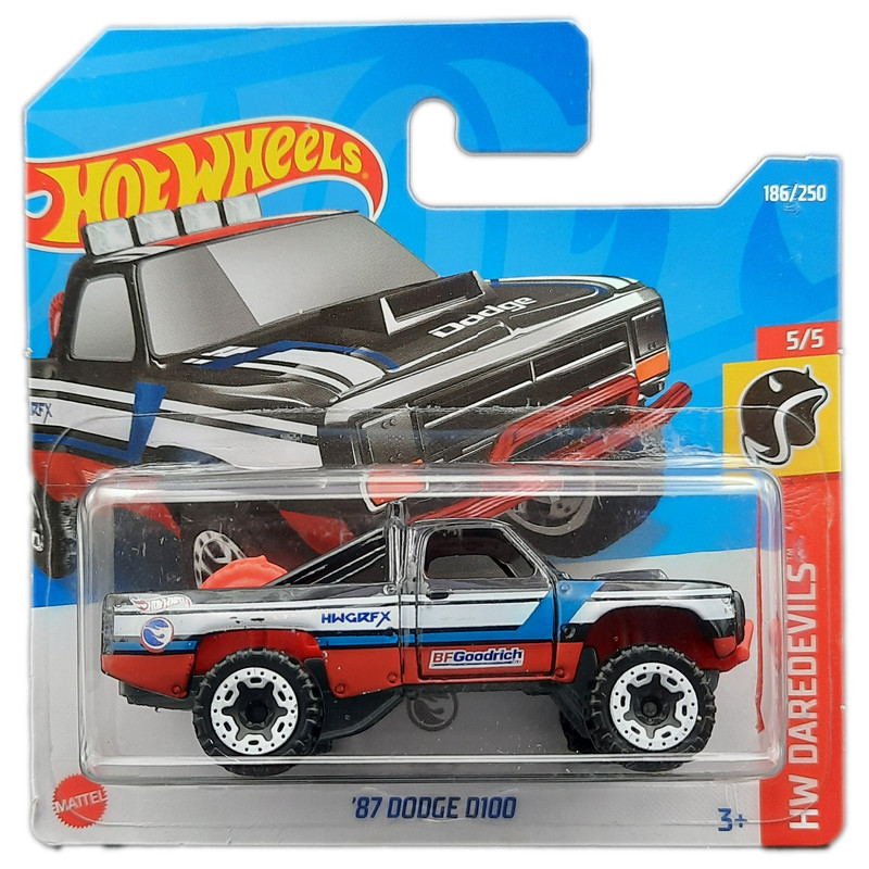 ماشین بازی هات ویلز مدل 87 DODGE D100
