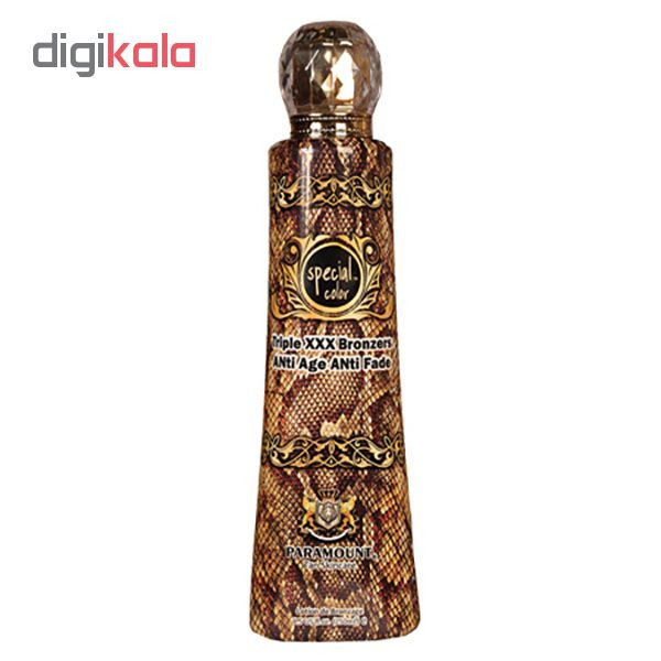 لوسیون سولاریوم بدن پارامونت مدل Special Color حجم 250 میلی لیتر