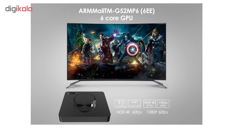 اندروید باکس بی‌لینک مدل جی‌تی کینگ