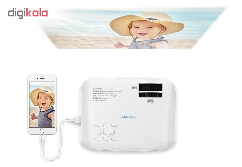 ویدیو پروژکتور ایزی کست بیم مدل V2 ویدیو پروژکتور ایزی کست بیم مدل V2