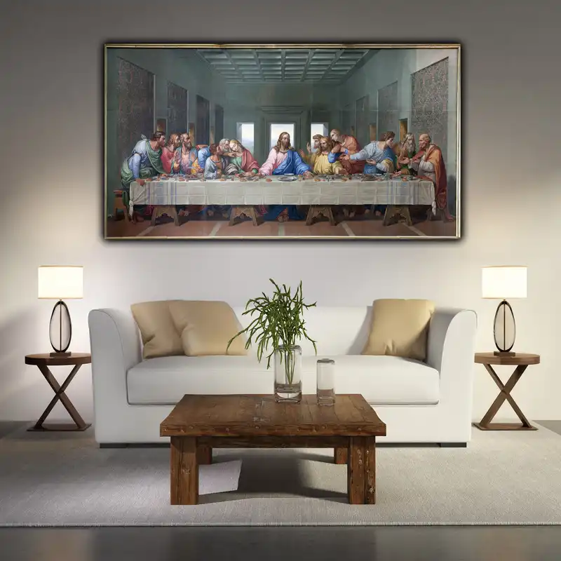 تابلو بوم طرح شام آخر کد ARTS275