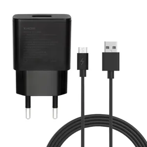 شارژر دیواری شیائومی مدل S11c18XIA به همراه کابل تبدیل microUSB