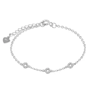 دستبند نقره زنانه اقلیمه کد DN451