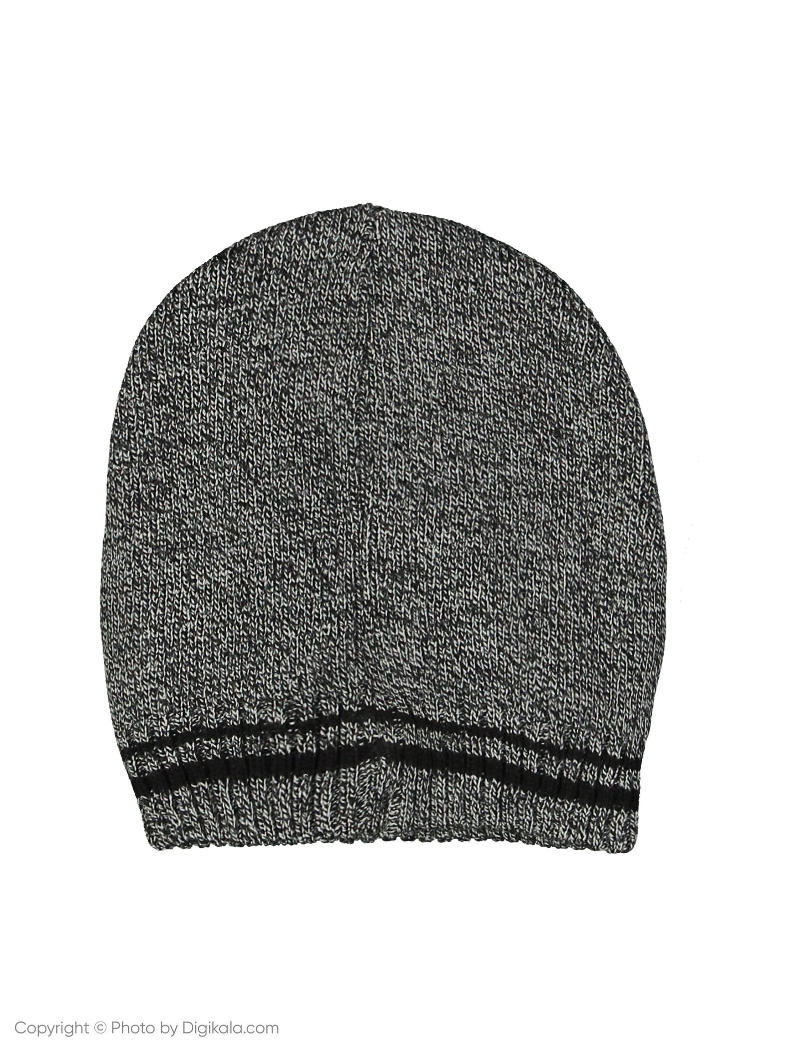 کلاه مردانه کالینز مدل CL1036906-Grey Melange - خاکستری تیره - 4
