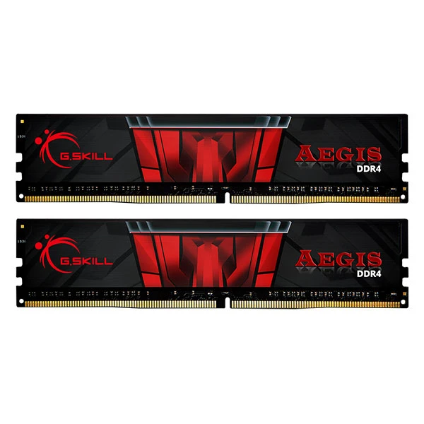 رم دسکتاپ DDR4 دو کاناله 3200 مگاهرتز CL16 جی اسکیل مدل aegis ظرفیت 16 گیگابایت 