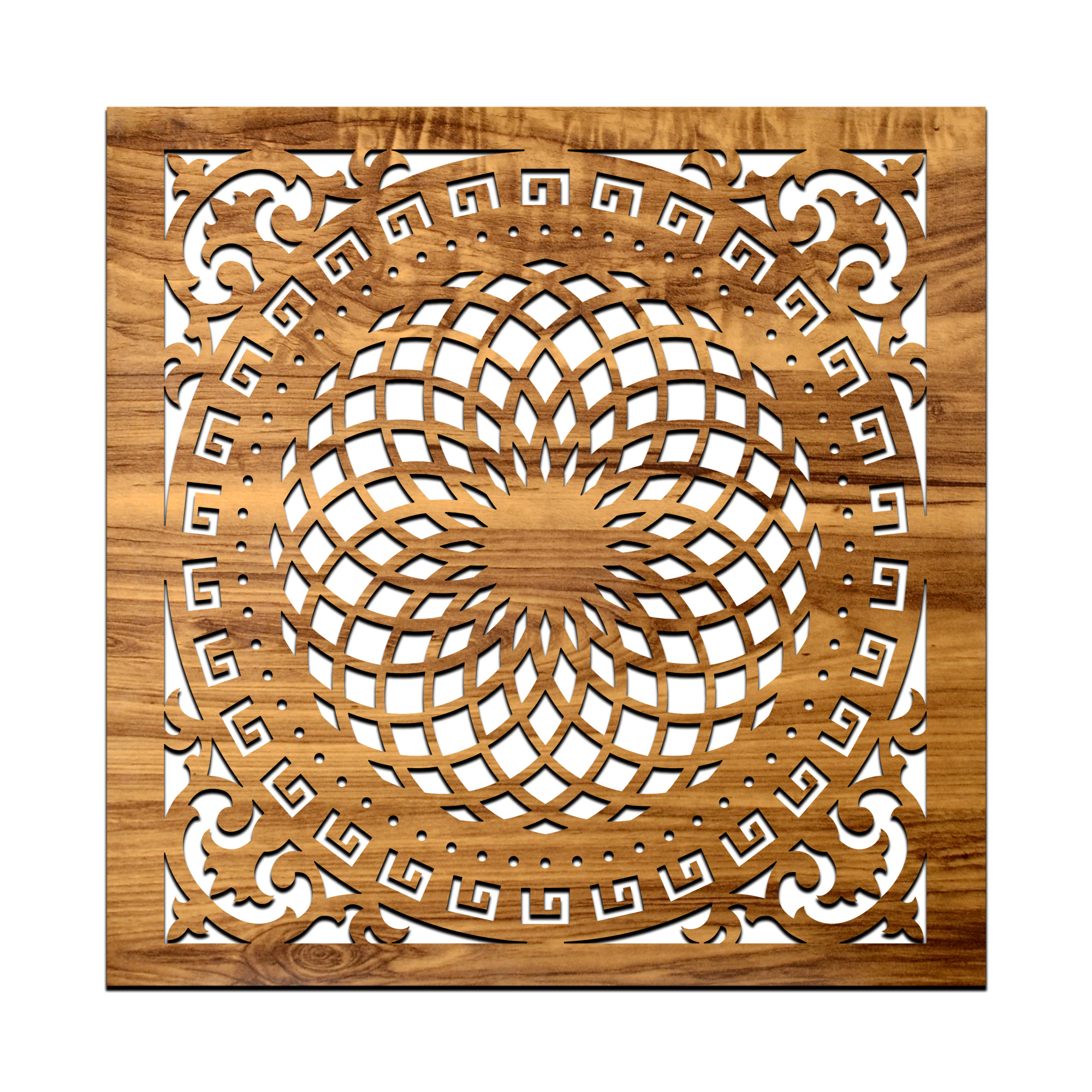 تایل سقفی کد LMG0091-A سایز 60*60 سانتی متر بسته 4 عددی