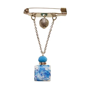 سنجاق سینه زنانه مدل آبرنگ کد PM 321