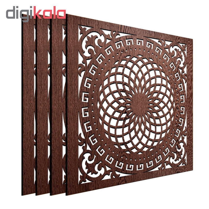 تایل سقفی کد LMG0091-V سایز 60*60 سانتی متر بسته 4 عددی