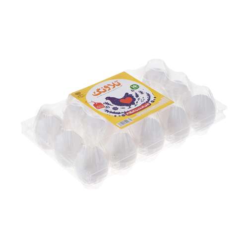 تخم مرغ غنی شده امگا 3 تلاونگ بسته 15 عددی